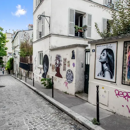 Cozy Artist Loft Apartment Paris Exterior photo